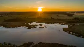 Zachód słońca w okolicy jezior Kotek Wielki i Tałtowisko, czerwiec 2025 r. - zdjęcie 13