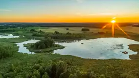 Zachód słońca w okolicy jezior Kotek Wielki i Tałtowisko, czerwiec 2025 r. - zdjęcie 25