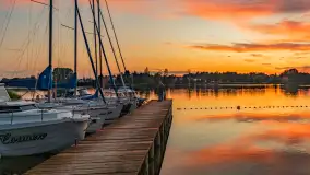 Jezioro Boczne po zachodzie słońca, lipiec 2025 r. - zdjęcie 4