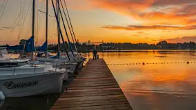 Jezioro Boczne po zachodzie słońca, lipiec 2025 r. - zdjęcie 10