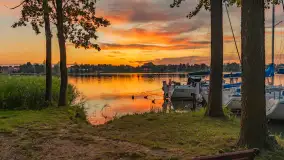 Jezioro Boczne po zachodzie słońca, lipiec 2025 r. - zdjęcie 9