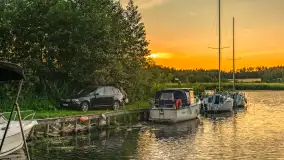 Stanica Zielony Gaj i zachód słońca nad jeziorem Kotek Wielki, czerwiec 2025 r. - zdjęcie 12