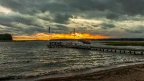 Wietrzny ale jednak zachód słońca w Ogonkach, czerwiec 2025 r. - zdjęcie 3