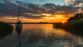 Zachód słońca nad jeziorem Tajty, lipiec 2025 r. - zdjęcie 8