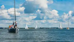 Jezioro Niegocin widziane z Wilkas, lipiec 2025 r. - zdjęcie 16