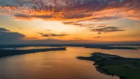 Kisajno i Pierkunowo po zachodzie słońca, sierpień 2025 r. - zdjęcie 1