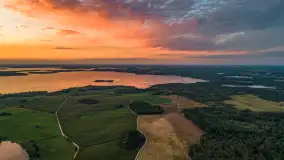 Kisajno i Pierkunowo po zachodzie słońca, sierpień 2025 r. - zdjęcie 2