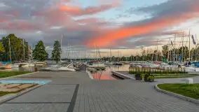 Wieczorna tęcza w przystani Nautica, sierpień 2025 r. - zdjęcie 30