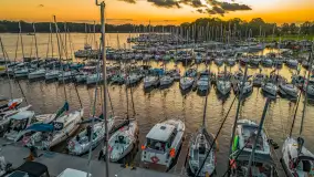 Sztynort po zachodzie słońca, sierpień 2025 r. - zdjęcie 29