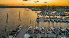 Sztynort po zachodzie słońca, sierpień 2025 r. - zdjęcie 27