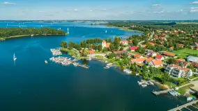 Rydzewo i jeziora Boczne i Niegocin z drona, wrzesień 2025 r. - zdjęcie 1