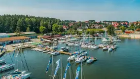 Wilkasy i Niegocin pod koniec sierpnia z lotu ptaka - zdjęcie 26