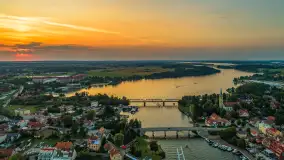 Mix zdjęć z panoram wykonanych nad Mazurami, lato 2025 r.  - zdjęcie 17