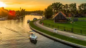 Zachód słońca nad Węgorzewem, sierpień 2025 r. - zdjęcie 19