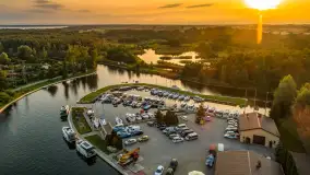 Zachód słońca nad Węgorzewem, sierpień 2025 r. - zdjęcie 5