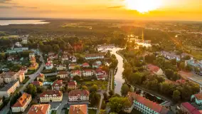Zachód słońca nad Węgorzewem, sierpień 2025 r. - zdjęcie 26