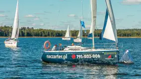 Jezioro Kisajno pełne jachtów, trwa żeglarski wrzesień 2025 - zdjęcie 22