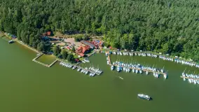 Pod Dębem nad jeziorem Nidzkim z lotu ptaka, sierpień 2025 r. - zdjęcie 20