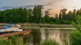 Zachód słońca nad jeziorem Jagodnem, czerwiec 2025 r. - zdjęcie 4