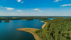 Mazury z lotu ptaka, końcówka sierpnia - wrzesień 2025 r. - zdjęcie 8