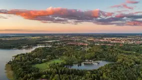 Mazury z lotu ptaka, końcówka sierpnia - wrzesień 2025 r. - zdjęcie 39