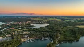 Mazury z lotu ptaka, końcówka sierpnia - wrzesień 2025 r. - zdjęcie 21