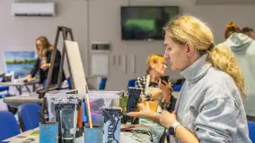 Międzynarodowy Plener Malarski w Resorcie Niegocin, fotorelacja z warsztatów - zdjęcie 27