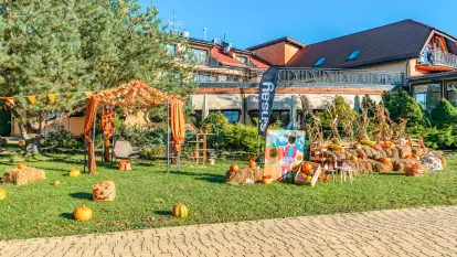 Dyniowy Port w Ogonkach, odkryj barwy jesieni na Mazurach