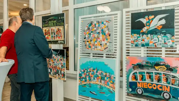 Fotorelacja z Wernisażu, Międzynarodowy Plener Malarski, październik 2025 r.