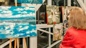 Fotorelacja z Wernisażu, Międzynarodowy Plener Malarski, październik 2025 r. - zdjęcie 53