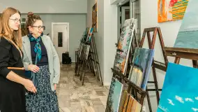 Fotorelacja z Wernisażu, Międzynarodowy Plener Malarski, październik 2025 r. - zdjęcie 26