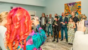 Fotorelacja z Wernisażu, Międzynarodowy Plener Malarski, październik 2025 r. - zdjęcie 75