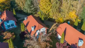 Jezioro Święcajty i Ognisty Ptak z drona, jesień 2025 r. - zdjęcie 24