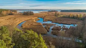 Jesienna śluza Przerwanki, jezioro Gołdopiwo i rzeka Sapina - zdjęcie 7