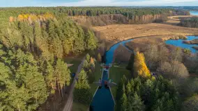 Jesienna śluza Przerwanki, jezioro Gołdopiwo i rzeka Sapina - zdjęcie 35