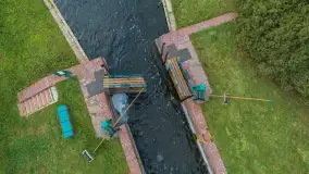 Jesienna śluza Przerwanki, jezioro Gołdopiwo i rzeka Sapina - zdjęcie 33