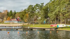 Końcówka jesieni w Pięknym Brzegu, nad jeziorem Święcajty, listopad 2025 r. - zdjęcie 25