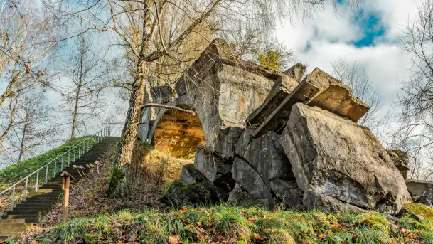 Zwalony Most w Kruklankach, listopad 2025 r.