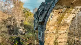 Zwalony Most w Kruklankach, listopad 2025 r. - zdjęcie 13