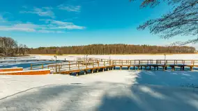 Słoneczna zima w Łabędzim Ostrowiu, luty 2025 r. - zdjęcie 5