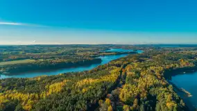 Jesienne Mazury z drona, mix ujęć, październik 2025 r. - zdjęcie 30