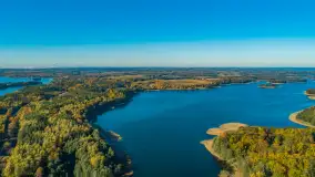 Jesienne Mazury z drona, mix ujęć, październik 2025 r. - zdjęcie 22