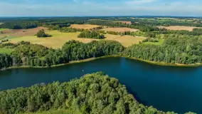 Mazury z drona, kolejny MIX ujęć, październik 2025 - zdjęcie 30