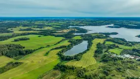 Mazury z drona, kolejny MIX ujęć, październik 2025 - zdjęcie 6