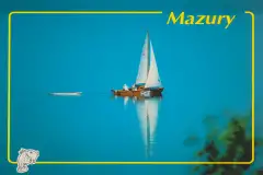 Mazury na pocztówkach z PRLu i lat 90-tych - zdjęcie 24