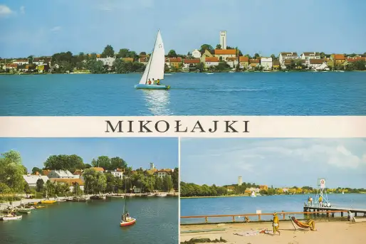Mazury na pocztówkach z PRLu i lat 90-tych - zdjęcie 2