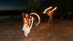 Zdjęcia: Ognisty pokaz ruchu i ognia w Tle dla Mew - zdjęcie 47