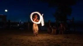 Zdjęcia: Ognisty pokaz ruchu i ognia w Tle dla Mew - zdjęcie 7