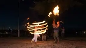 Zdjęcia: Ognisty pokaz ruchu i ognia w Tle dla Mew - zdjęcie 5