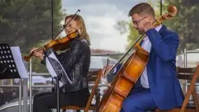 Zdjęcia: "Canzoni Italiane" na placu w Mikołajkach - zdjęcie 12